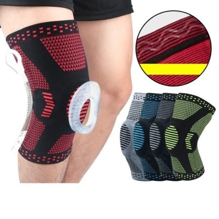 Silicone Spring Knee Pad