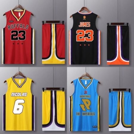 Men's Basketball Jersey - Customizable and Loose Fit