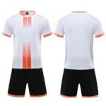 Soccer Jersey Set: Kids/Adults Kits with Breathable Polyester Material