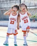 Quick Dry Kid's Basketball Jersey Set - High Quality Sportswear