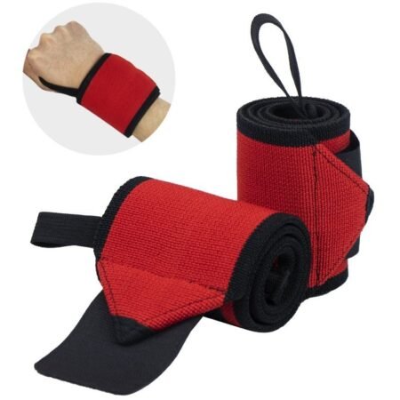 Powerlifting Gym Straps: Wrist Wraps for Weight Lifting, Training & Fitness Support