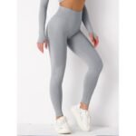 Seamless High Waist Sports Leggings for Women: Sexy Activewear for Yoga, Fitness, and Running