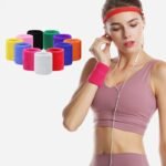 Sport Wristband with Support: Badminton, Padel, Running & Gym Strap with Brace Wrap Bandage