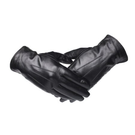 New Arrival Men's Warm Goatskin Leather Gloves