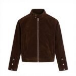 Unisex Retro Suede Deconstructed Streetwear Jacket